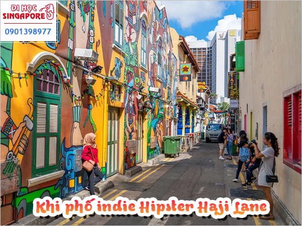 Khu phố nghệ thuật Hipster Haji Lane