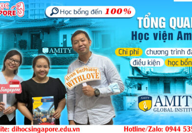 Học bổng 100% tại học viện Amity Singapore