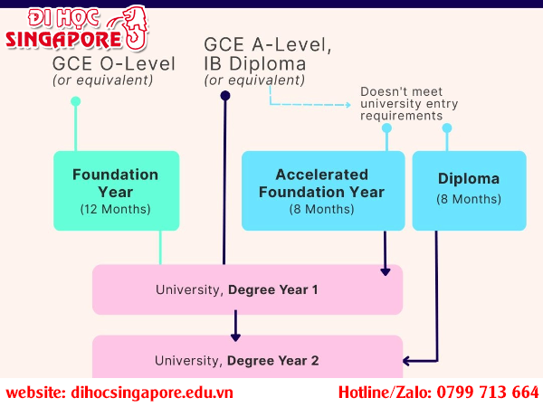 Lộ trình du học Singapore từ lớp 9 cho học sinh Việt Nam