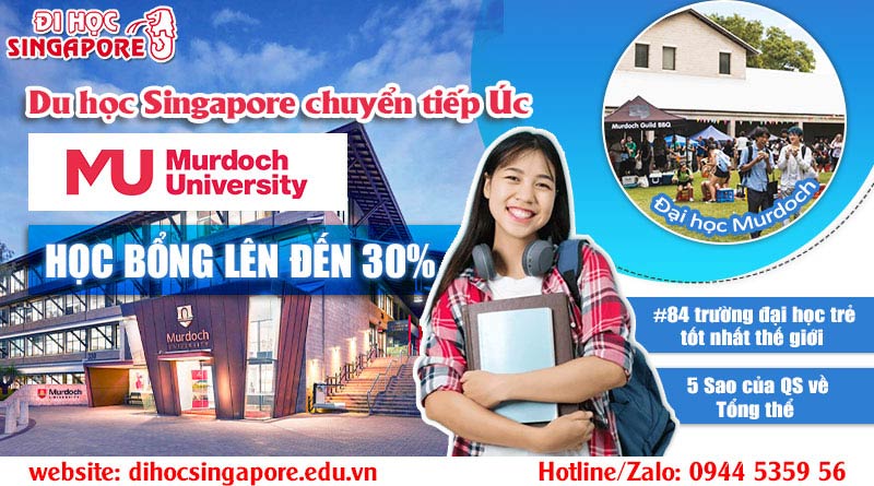 Du học Singapore chuyển tiếp Úc đại học Murdoch