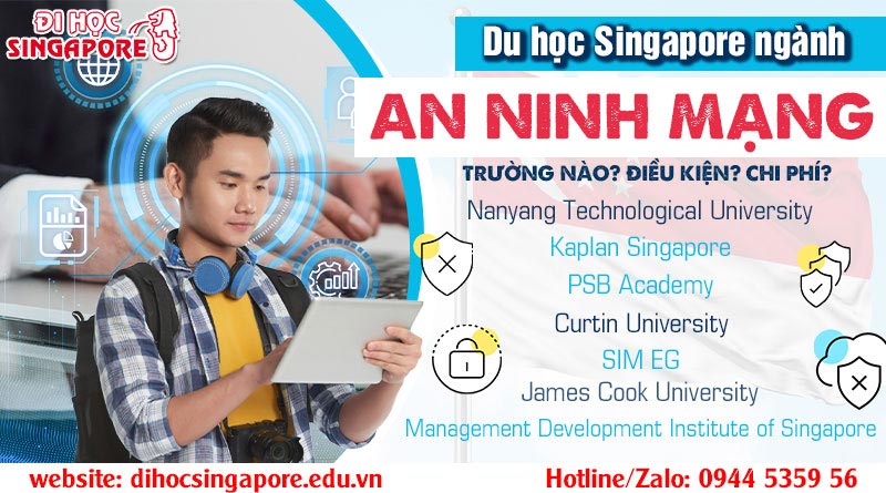 Du học Singapore ngành an ninh mạng
