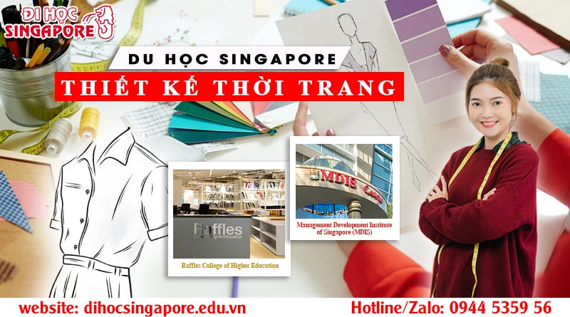 Du học ngành thiết kế thời trang tại Singapore