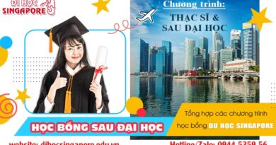 Học bổng sau đại học tại Singapore