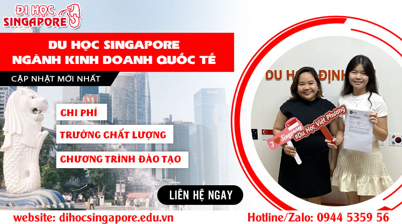 Du học Singapore ngành kinh doanh quốc tế