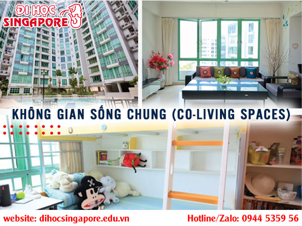 Không gian sống chung tại Singapore