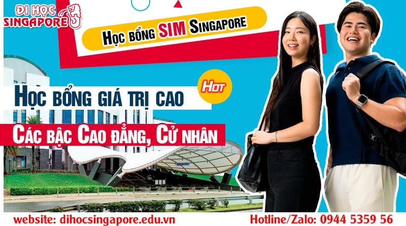 Học bổng SIM Singapore 2025 - 2026