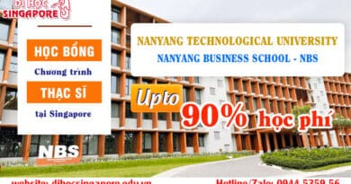 Học bổng thạc sĩ kinh doanh tại NTU Singapore