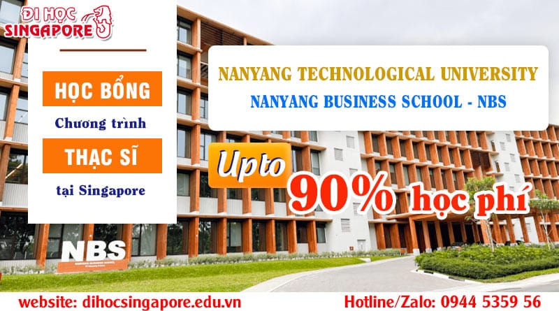 Học bổng thạc sĩ kinh doanh tại NTU Singapore
