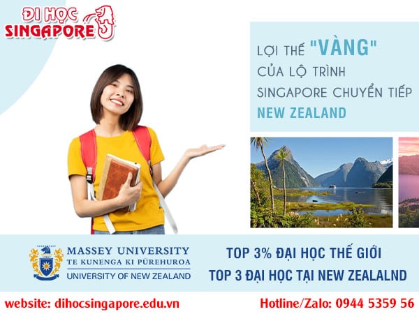 ưu điểm khi chọn du học Singapore chuyển tiếp New Zealand