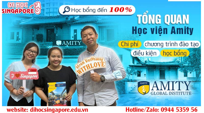 Tổng quan học viện Amity Singapore