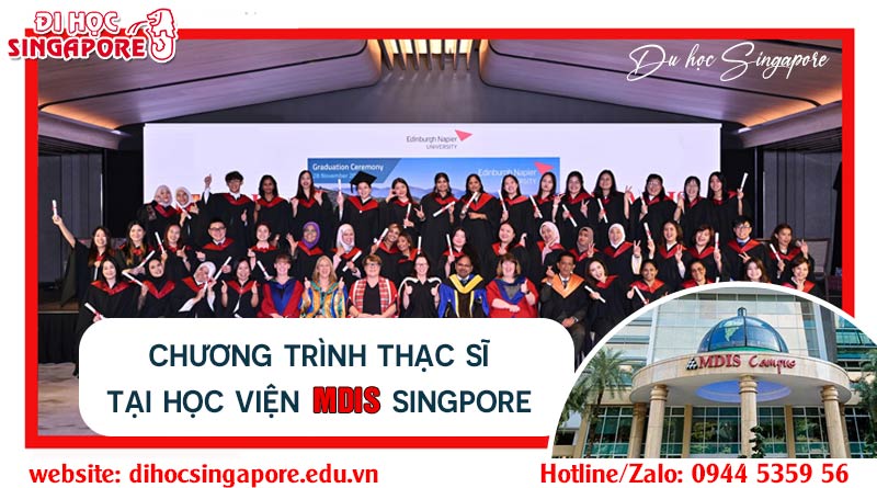 Du học thạc sĩ Singapore tại MDIS
