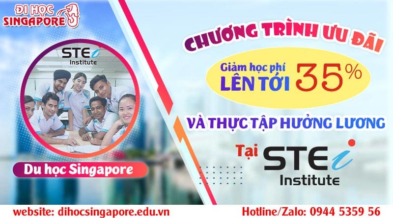 học bổng tại học viện STEi Singapore