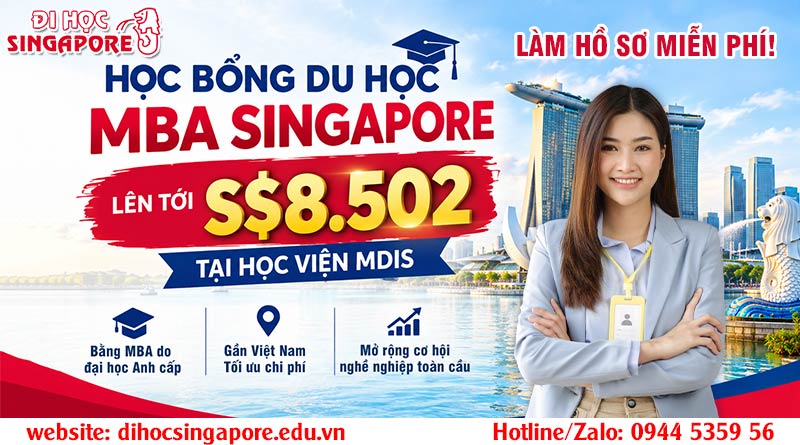 Học bổng chương trình MBA tại MDIS