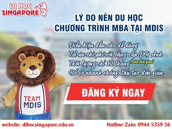 Vì sao nên chọn chương trình MBA tại học viện MDIS